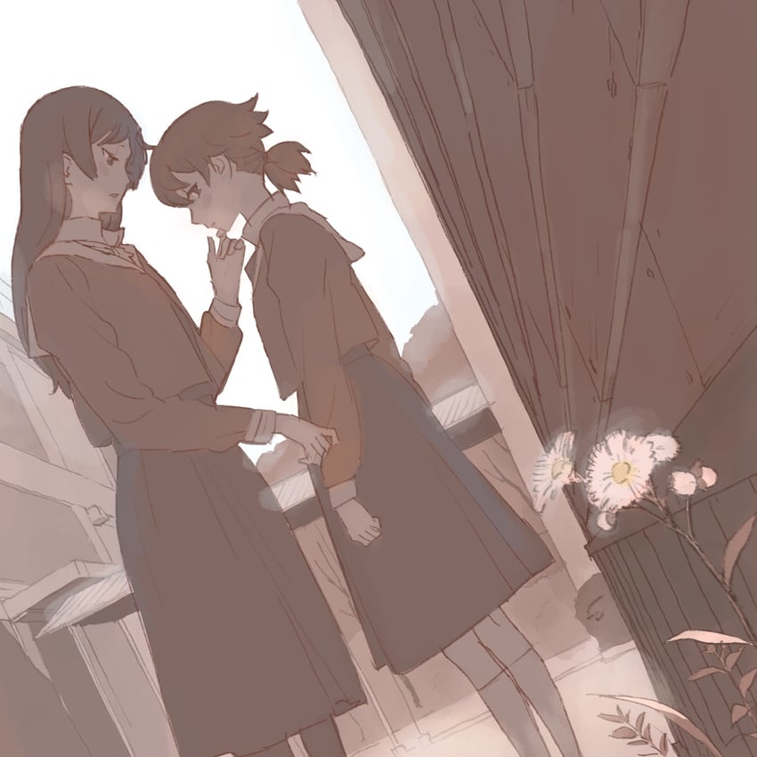 koito yuu and nanami touko (yagate kimi ni naru) drawn by 55bata6rou