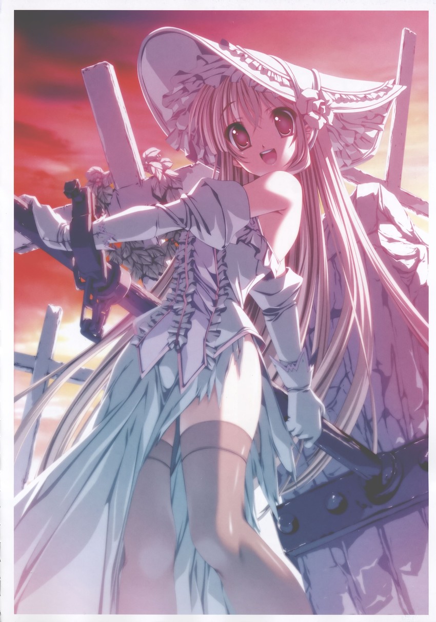 megami magazine and 2 more drawn by senomoto_hisashi