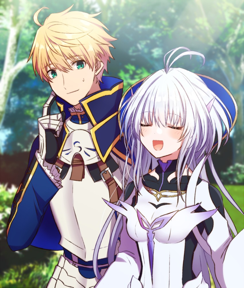 merlin and arthur pendragon (fate and 3 more) drawn by hoshino_hikari