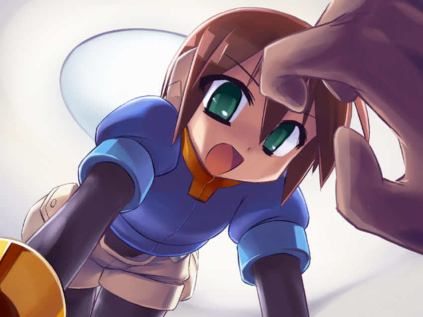 aile (mega man and 1 more) drawn by tomoshibi_hidekazu