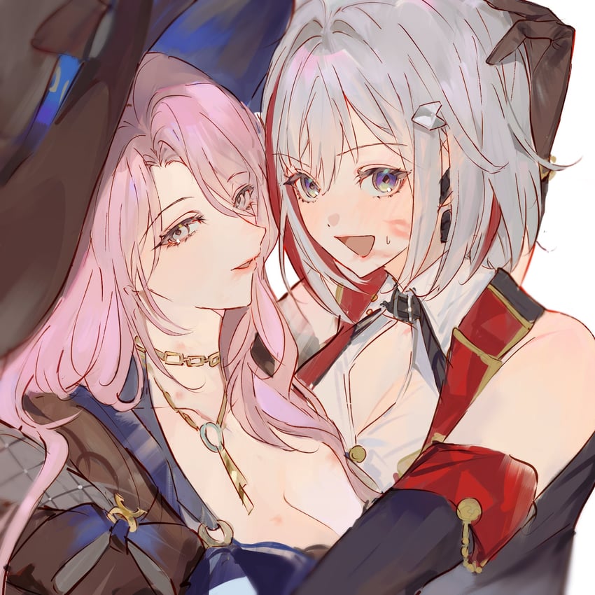 topaz and jade (honkai and 1 more) drawn by chibiya1010