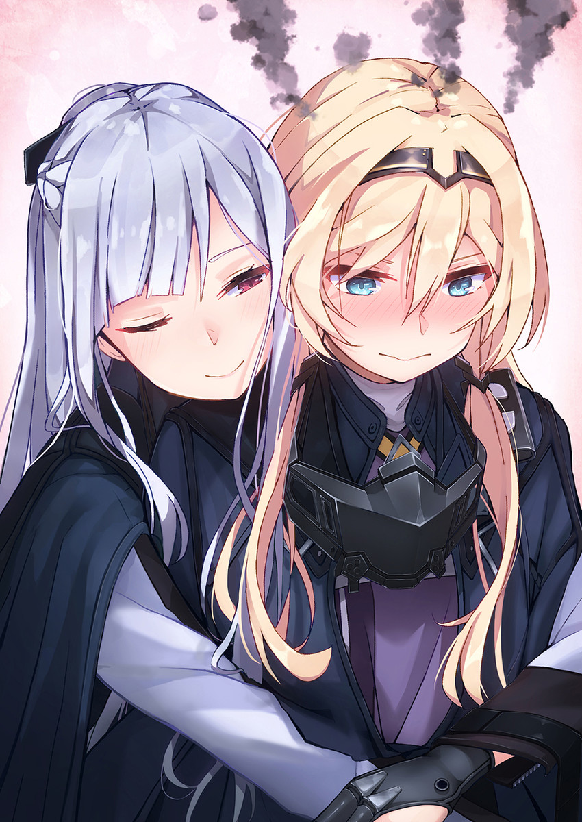 ak-12 and an-94 (girls' frontline) drawn by pot-palm