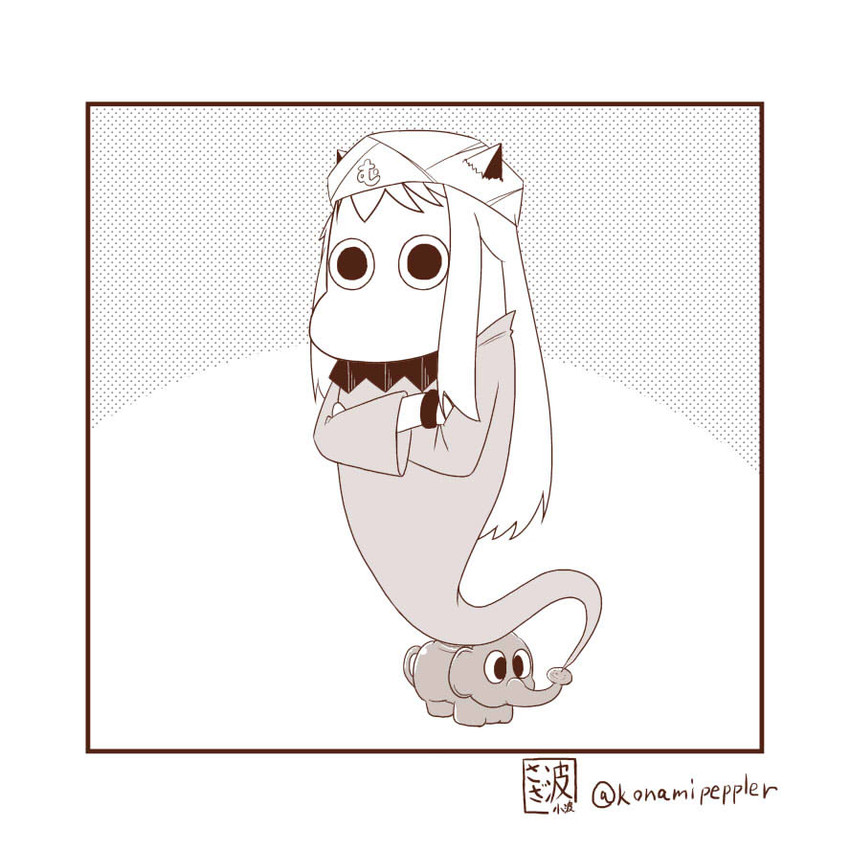 northern ocean princess, muppo, and akinator (kantai collection and 2 more) drawn by sazanami_konami