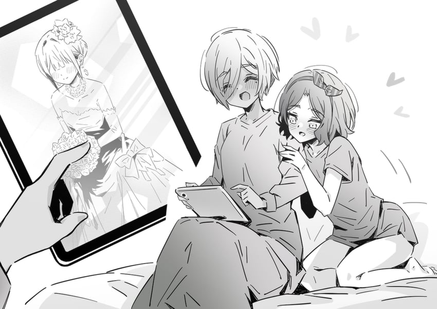 ebizuka tomo and rupa (girls band cry) drawn by lwmina70119