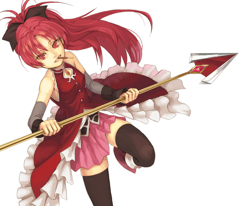 sakura kyoko (mahou shoujo madoka magica) drawn by yuuji_(and)