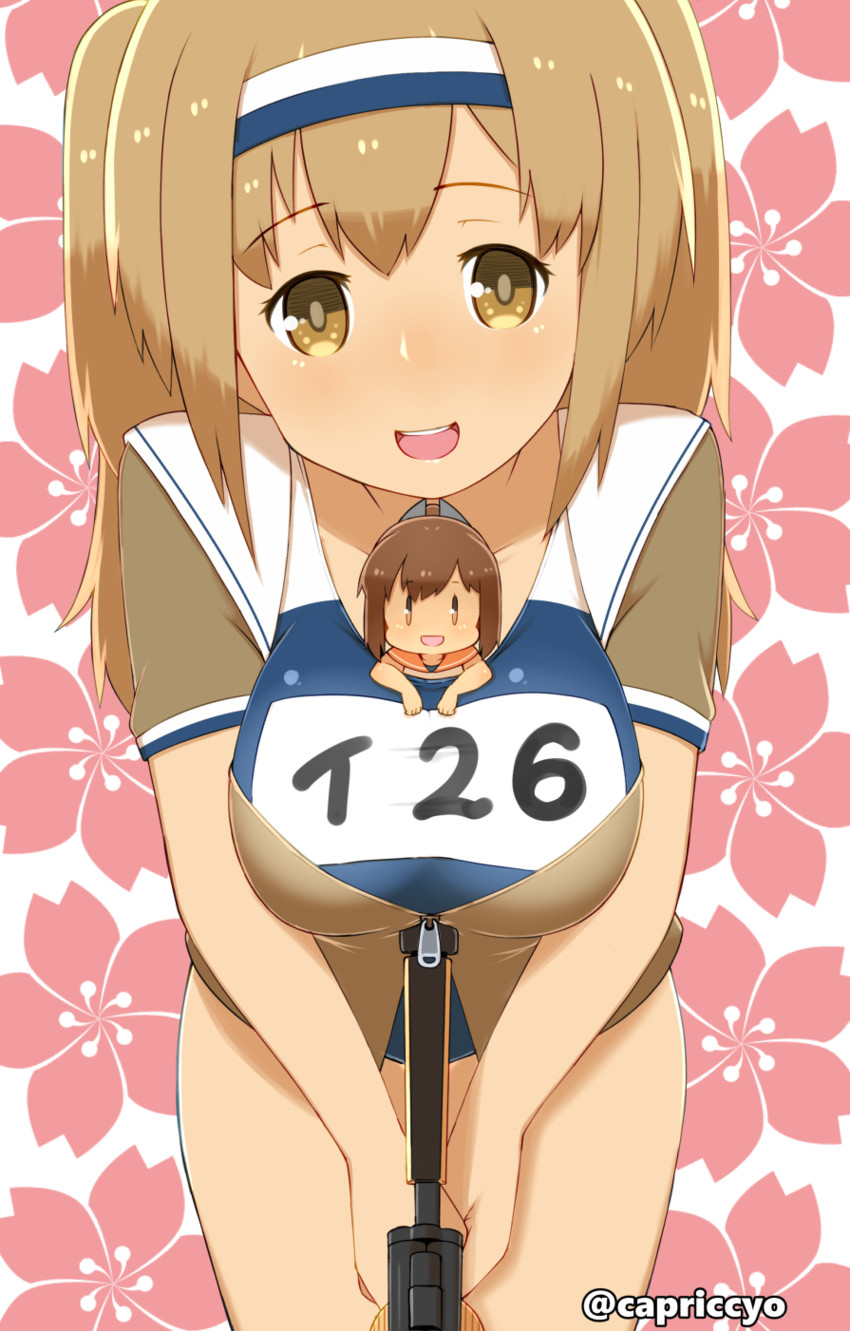 i-401 and i-26 (kantai collection) drawn by capriccyo