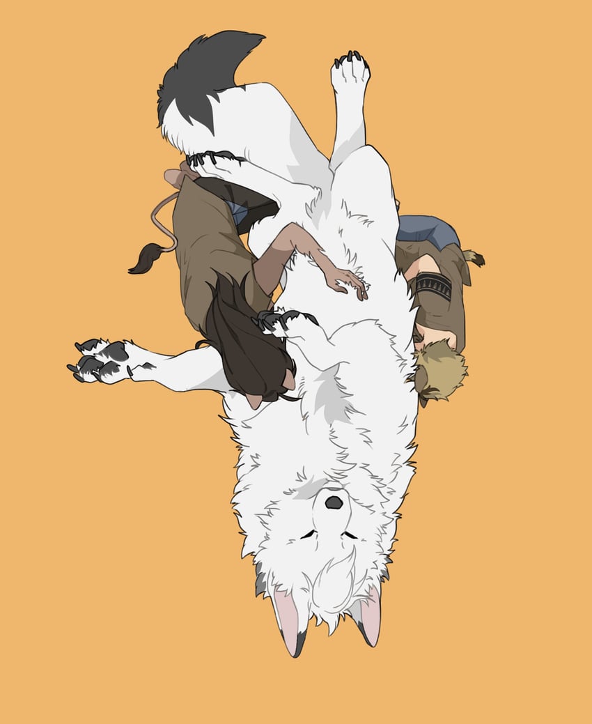 leona kingscholar, ruggie bucchi, and jack howl (twisted wonderland) drawn by raccoonlot