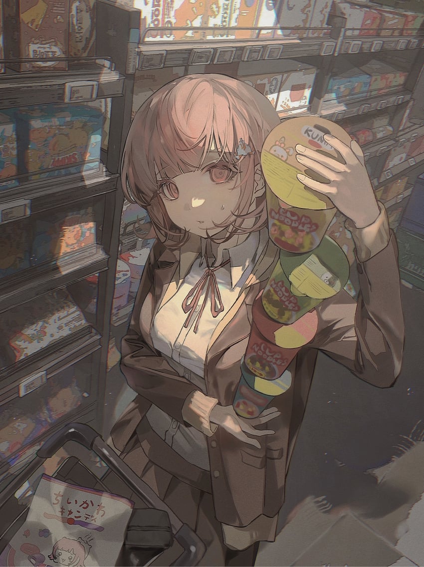 nanami chiaki, monokuma, and usami (danganronpa and 2 more) drawn by kiyoshi_st