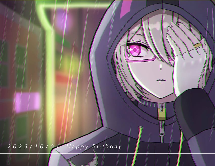 halara nightmare (master detective archives: rain code) drawn by nimi_(2mm_zzz)