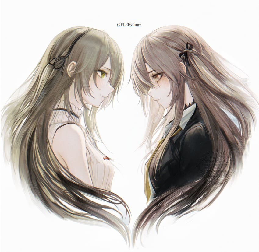 ump45, ump40, leva, and lainie (girls' frontline and 1 more) drawn by renoahh