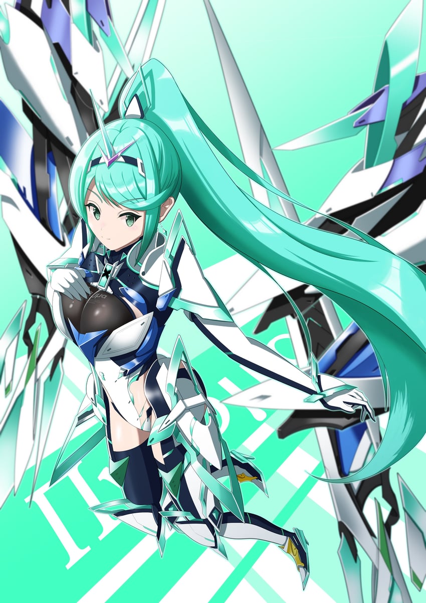 pneuma (xenoblade chronicles and 1 more) drawn by okazu2010015