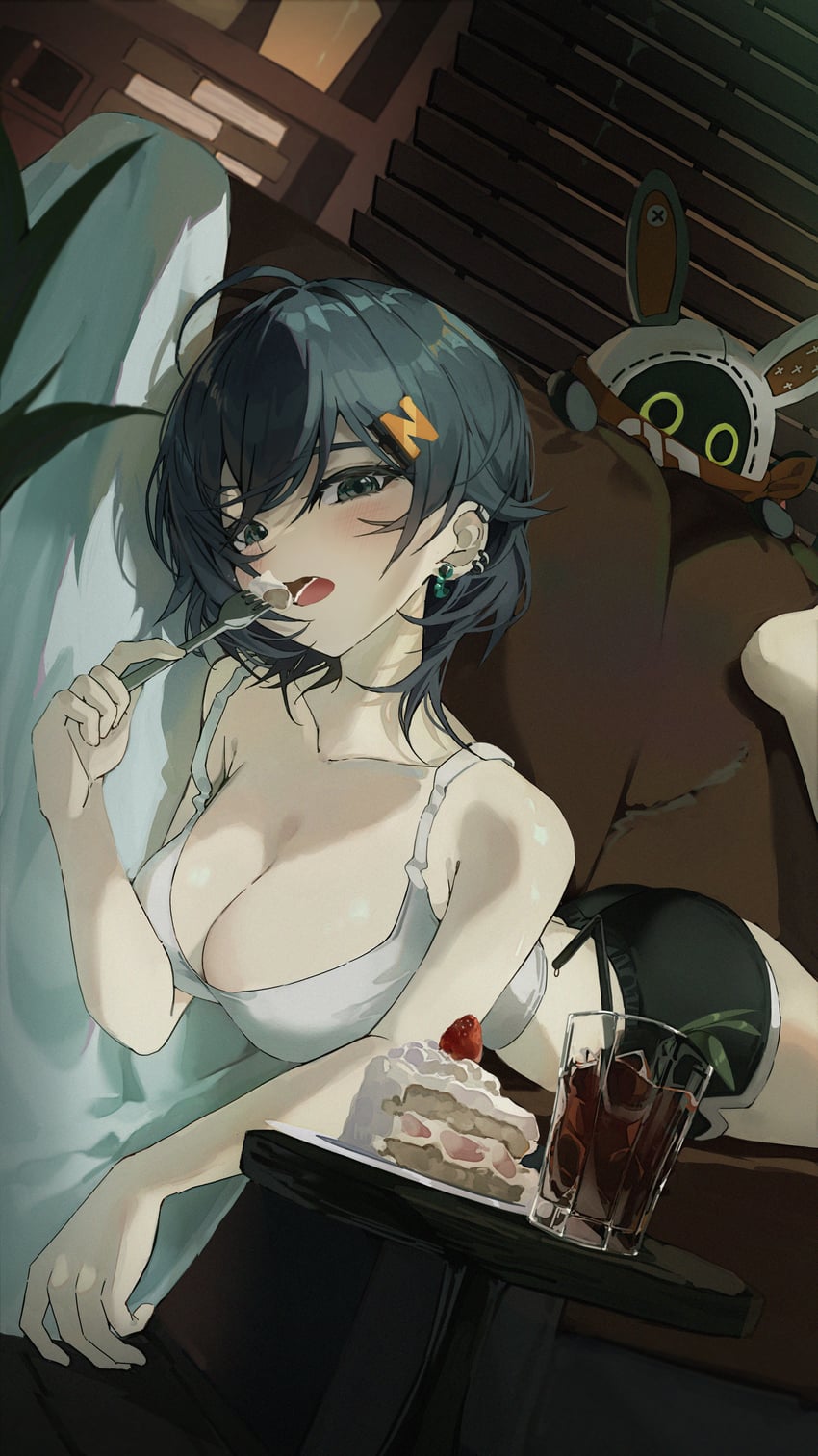 belle and eous (zenless zone zero) drawn by k.j.