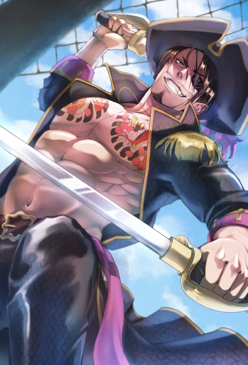 majima goro (ryuu ga gotoku and 1 more) drawn by chinenkun