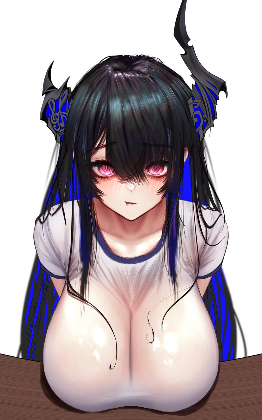 nerissa ravencroft (hololive and 1 more) drawn by soju_ice