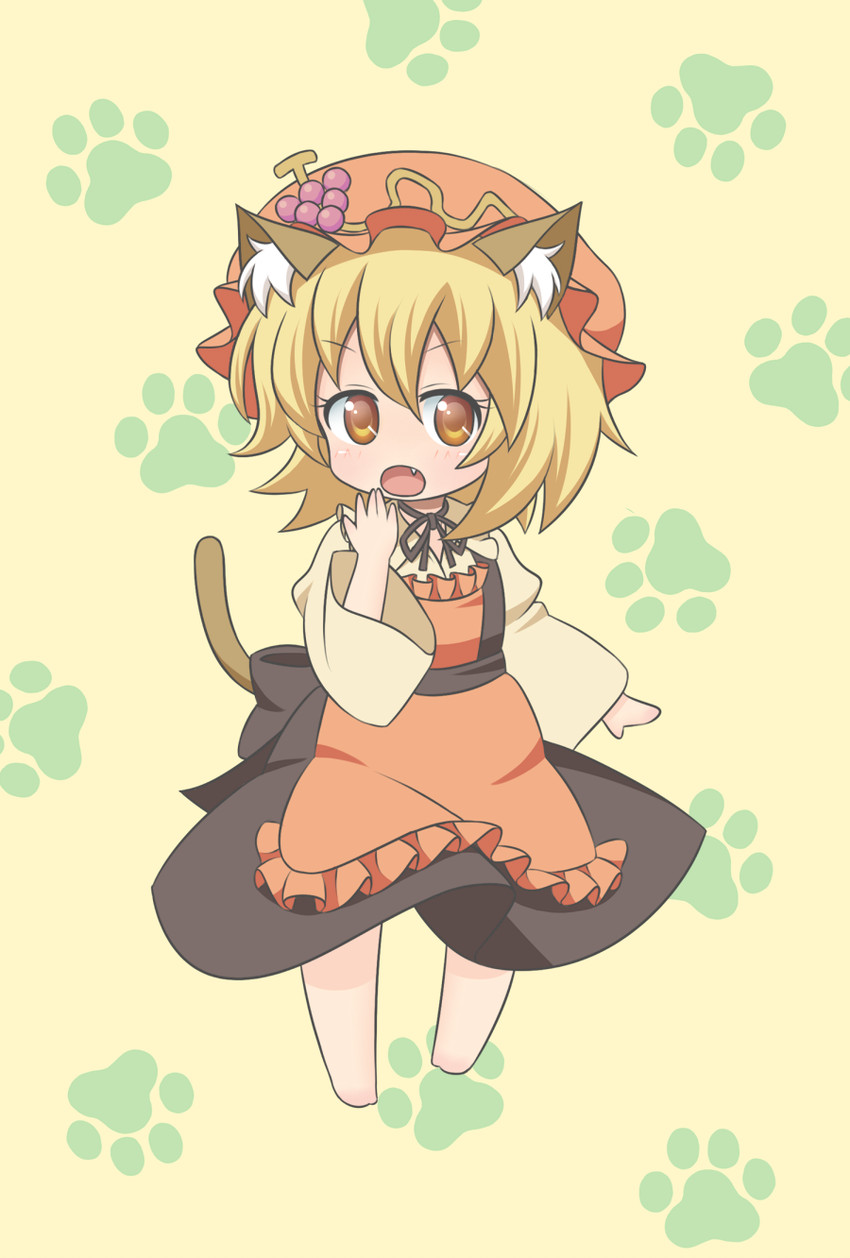 aki minoriko (touhou) drawn by azuma_takeshi_(andon_kandelaar)