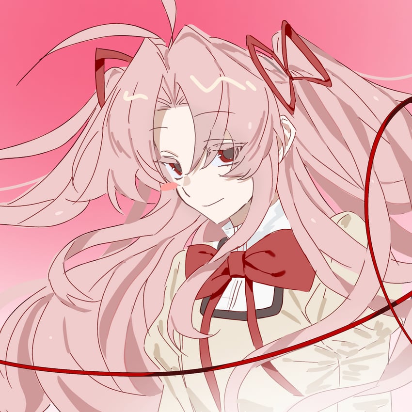 kaname madoka and hatsutori hajime (mahou shoujo madoka magica and 1 more) drawn by tama_ni_wa_nakasete_yo