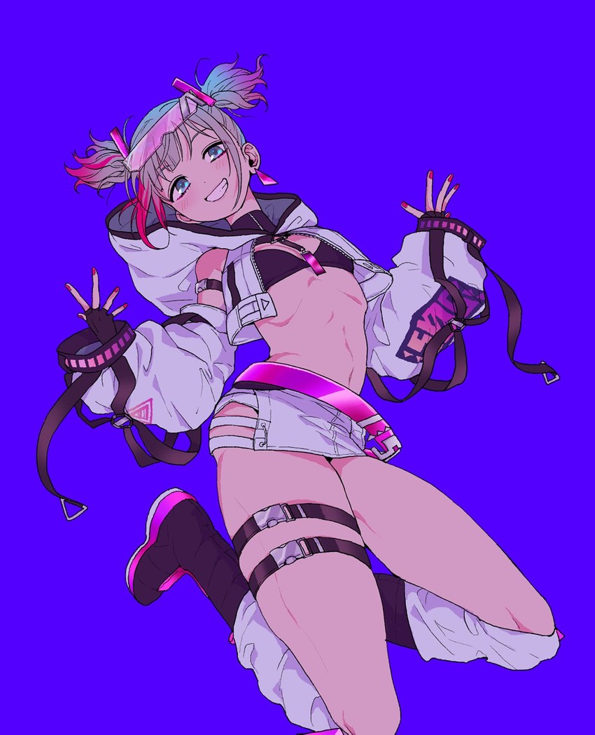 serizawa asahi (idolmaster and 1 more) drawn by discowars