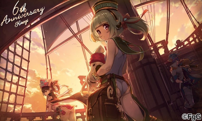 shenmei, su yi, and liu shen (ta ga tame no alchemist) drawn by kurogi