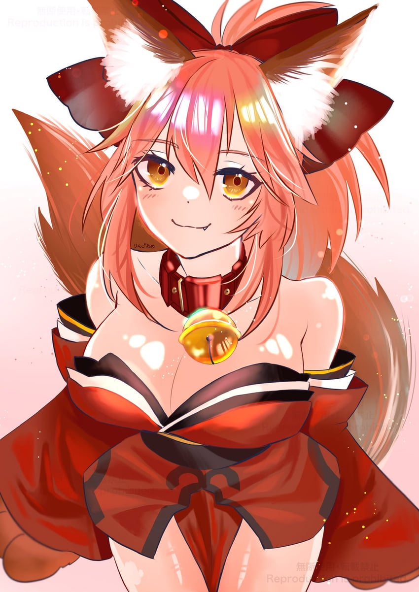 tamamo and tamamo cat (fate and 1 more) drawn by ringo2156