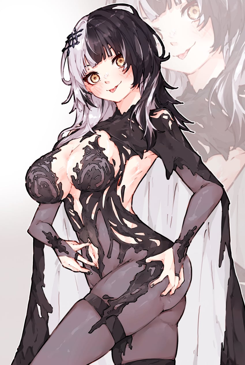 shiori novella (hololive and 1 more) drawn by ma_draws