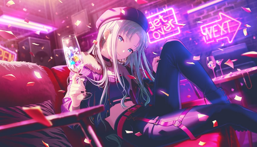 hatsune miku and vivid bad squad miku (vocaloid and 1 more) drawn by colorful_palette