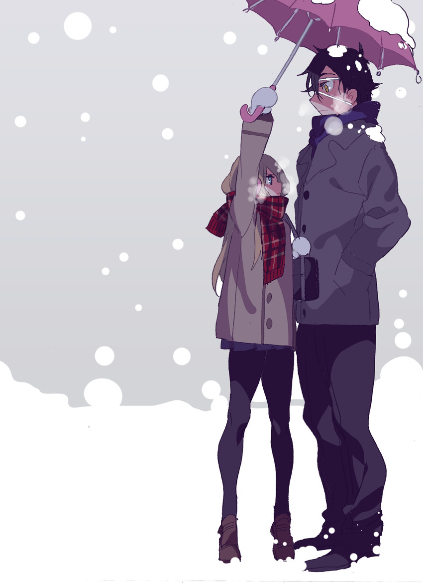 midare toushirou and shokudaikiri mitsutada (touken ranbu) drawn by zashima