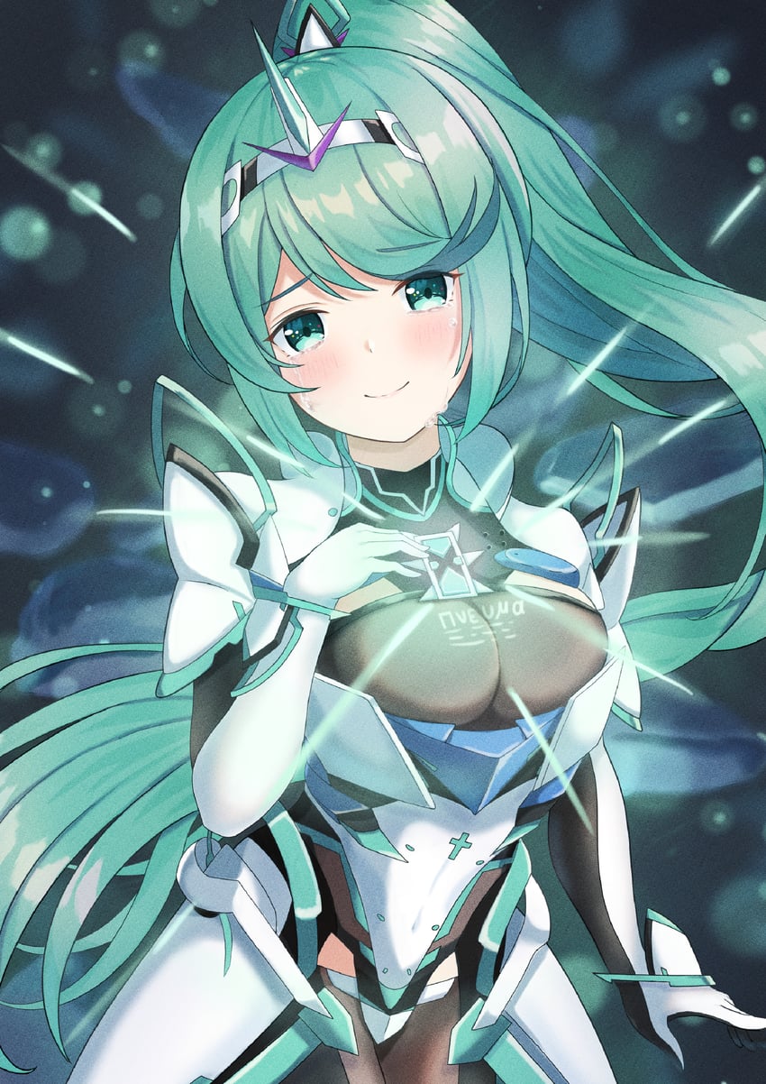 pneuma (xenoblade chronicles and 1 more) drawn by kaede_(maple4rt)