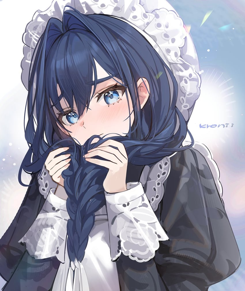 ouro kronii (hololive and 1 more) drawn by hansum