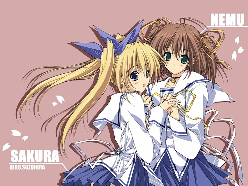 asakura nemu and yoshino sakura (da capo and 1 more) drawn by suzuhira_hiro