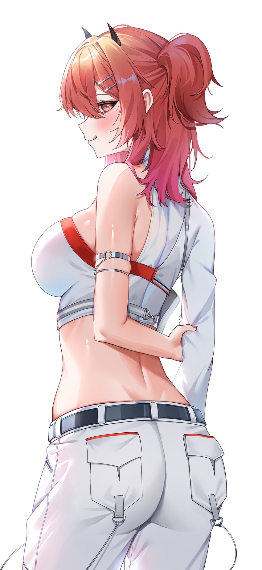 ichijou ririka (hololive and 1 more) drawn by bu_leike