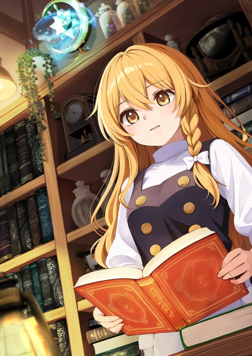 kirisame marisa (touhou) drawn by udonnekosan