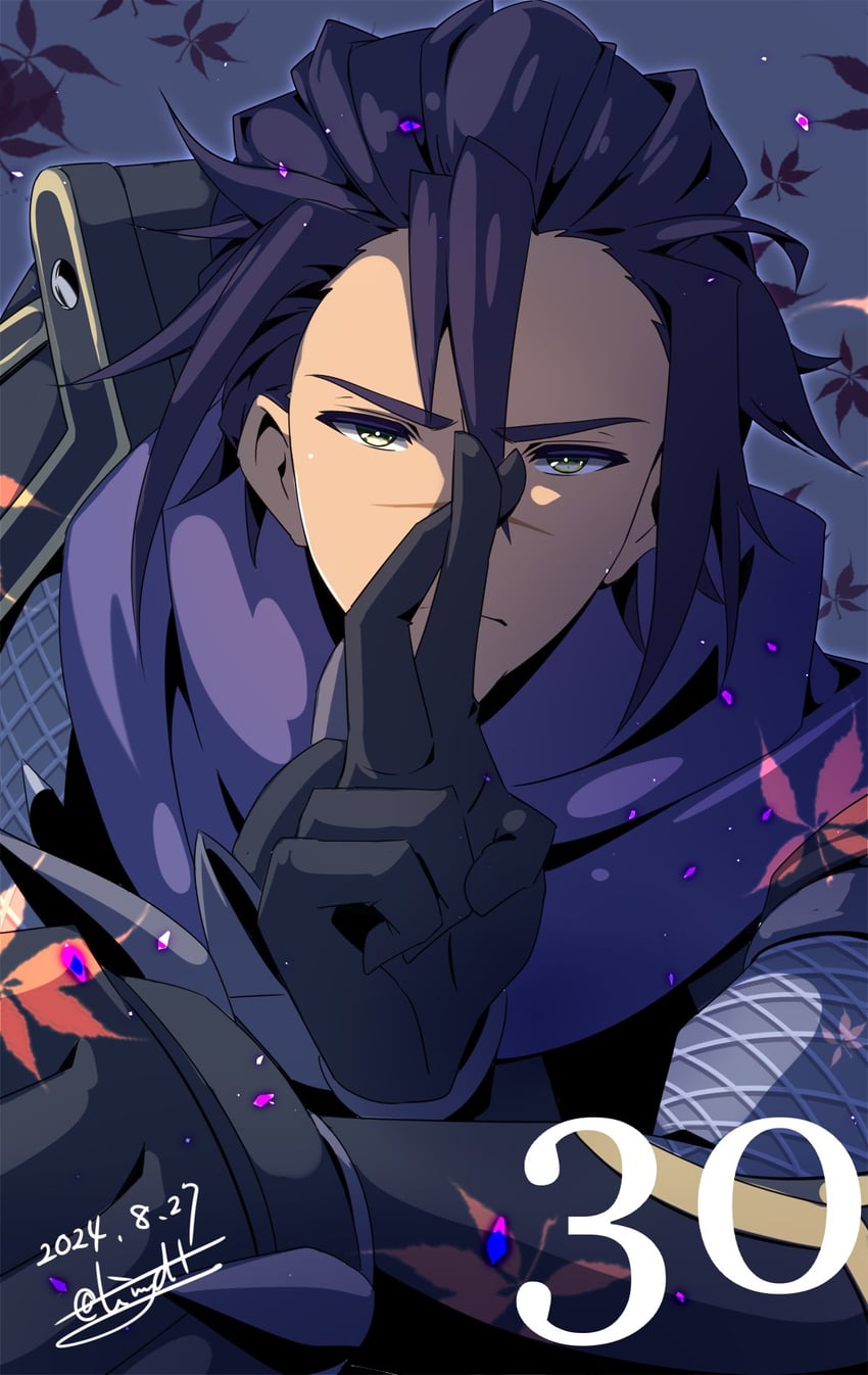 kurogane (eiyuu densetsu and 2 more) drawn by tinybiard
