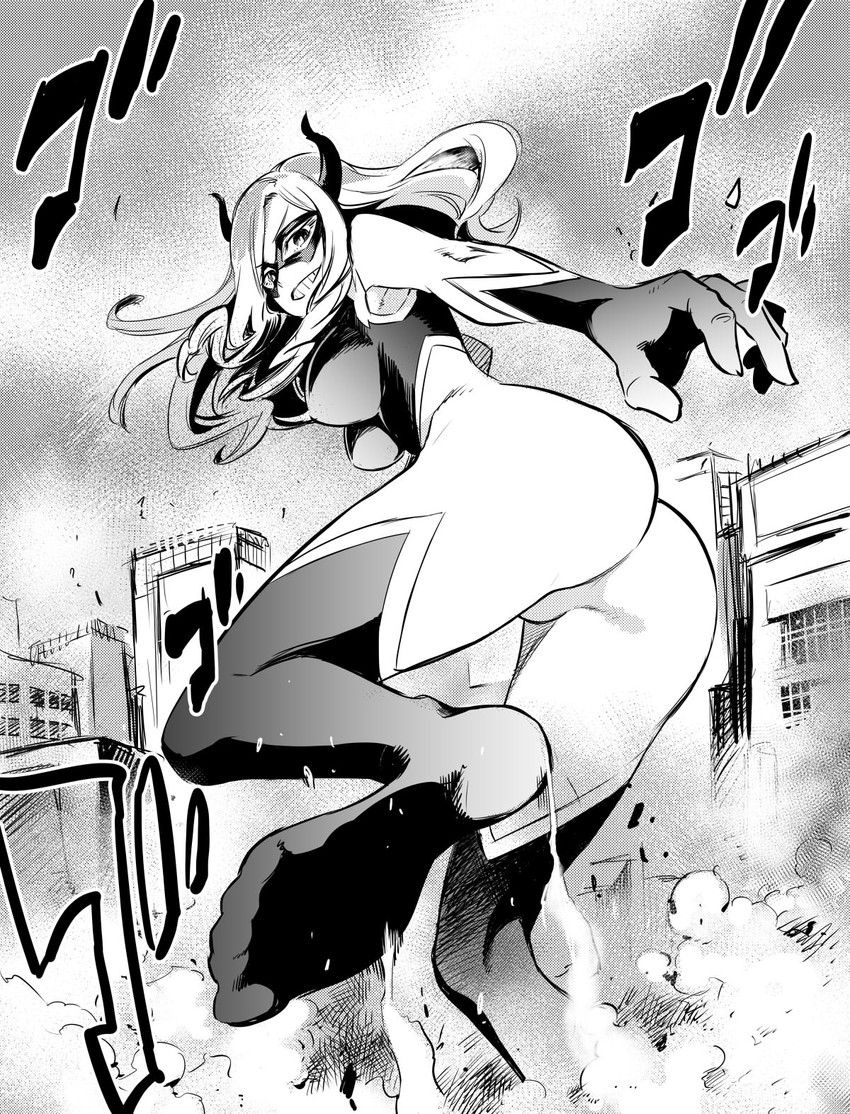 mount lady (boku no hero academia) drawn by kurose_kousuke