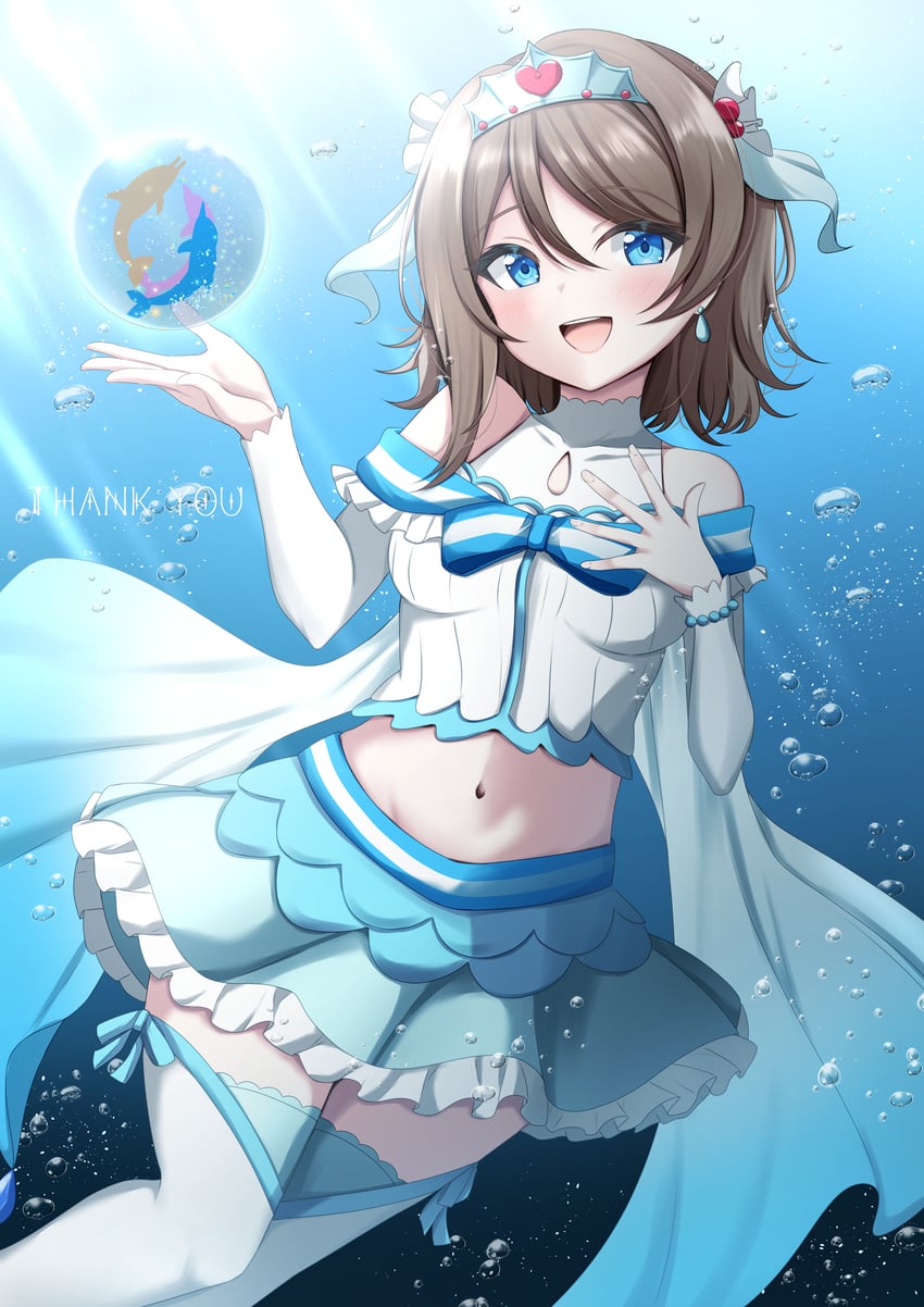 watanabe you (love live! and 1 more) drawn by kamesys