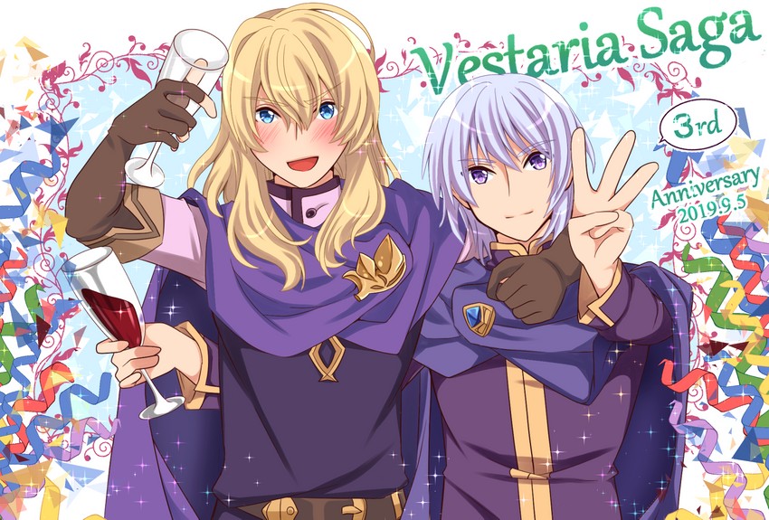 zaid and cyltan (vestaria saga) drawn by b_b_suke