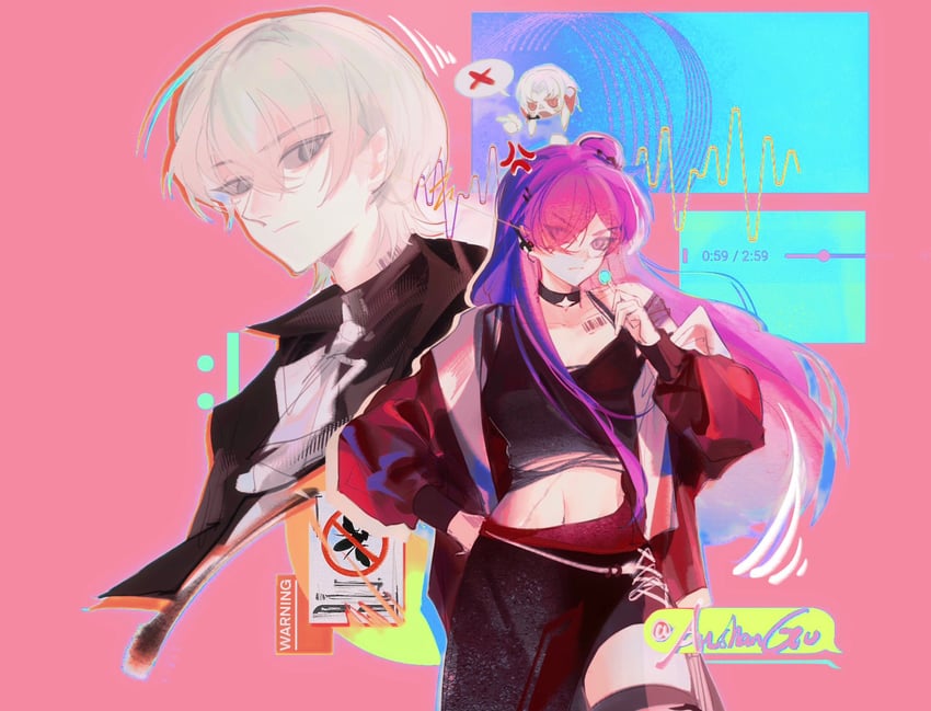 male byleth, female shez, and arval (fire emblem and 2 more) drawn by anshango