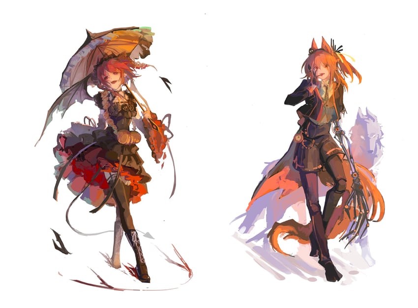 kasane teto and adachi rei (utau and 1 more) drawn by mao206327