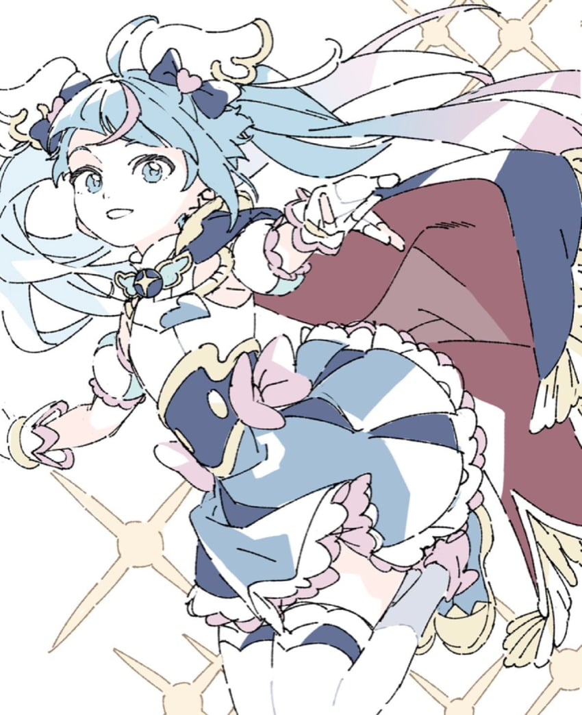 sora harewataru and cure sky (precure and 1 more) drawn by ginjiro_(ginjiroxx)