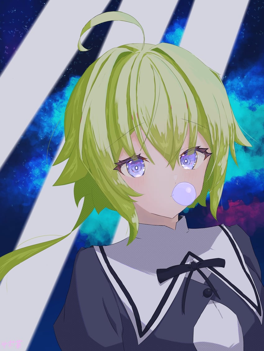 amano soraha (assault lily) drawn by racing_sanpo_chadoubu