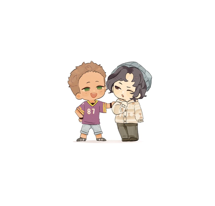 baxter ward and derek suarez (our life and 2 more) drawn by dolpxler