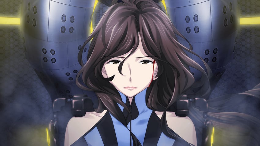 senomiya misaki (science adventure and 1 more) drawn by fukuda_tomonori