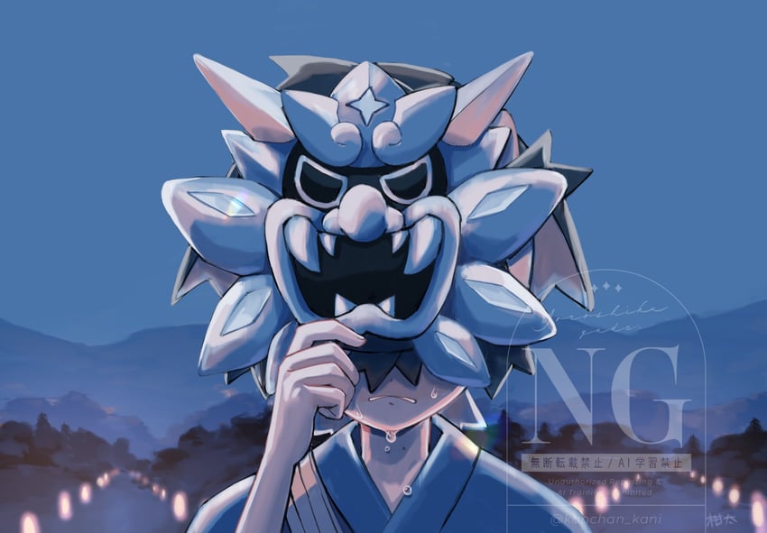 kieran (pokemon and 1 more) drawn by kanchan_kani