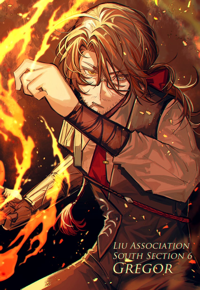 gregor (project moon and 1 more) drawn by yasuihiruya