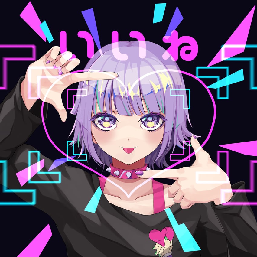 nanawo akari and happy-chan (indie utaite and 1 more) drawn by au46_kaji