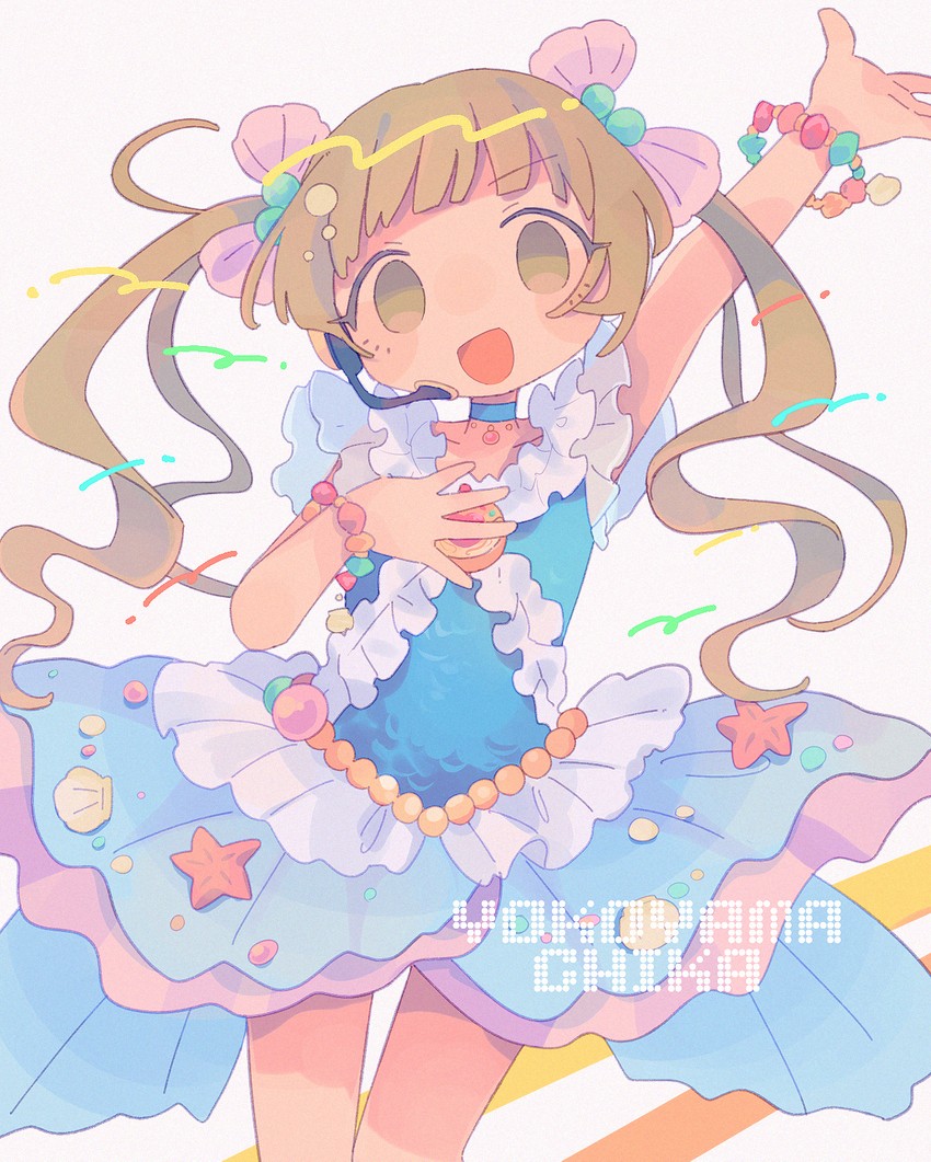 yokoyama chika (idolmaster and 1 more) drawn by daizu_(melon-lemon)