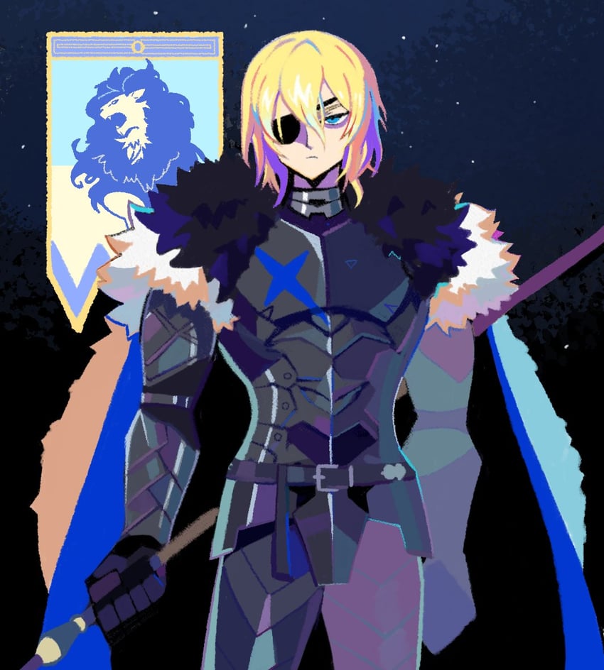 dimitri alexandre blaiddyd (fire emblem and 1 more) drawn by denaseey