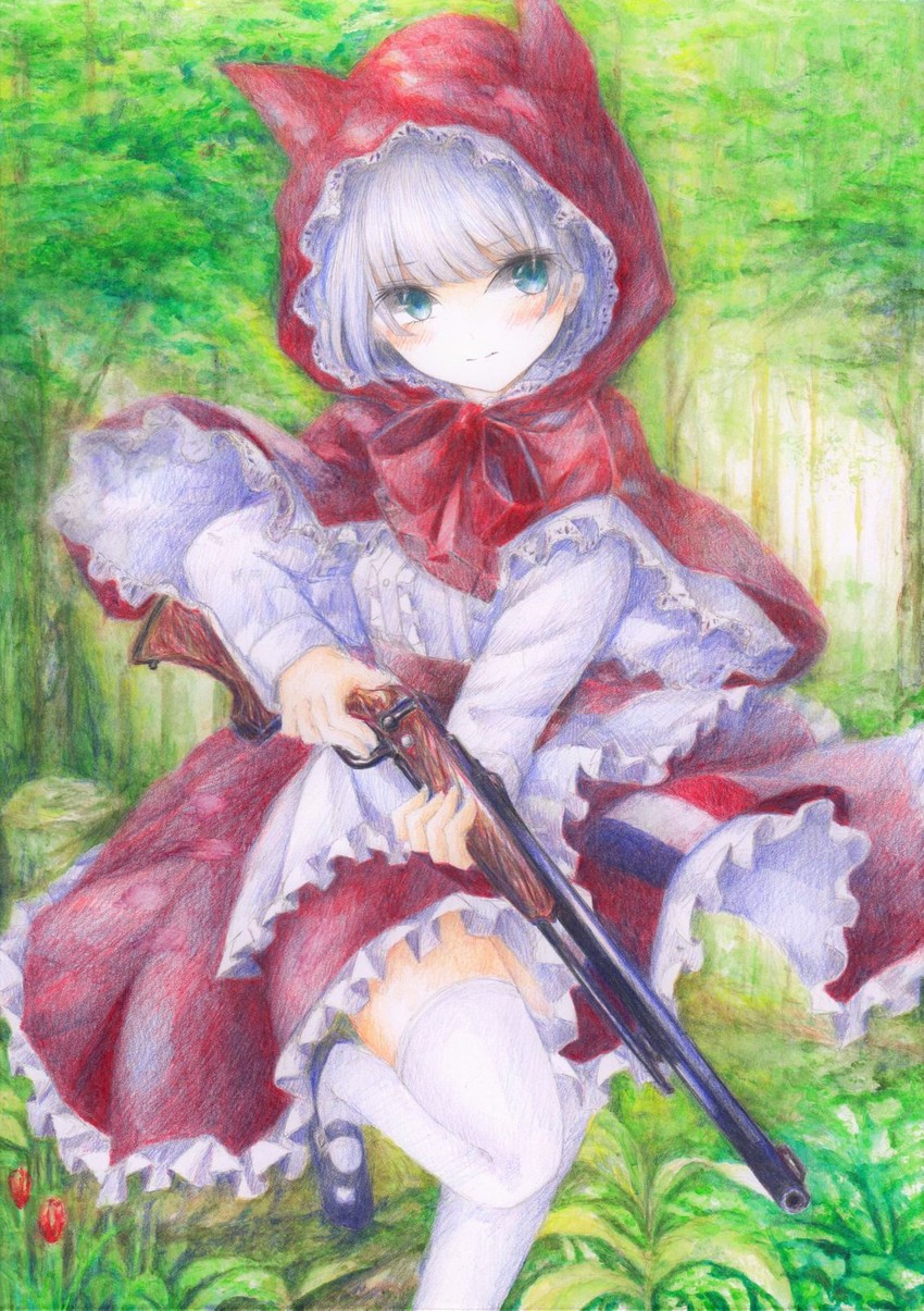 little red riding hood (original and 1 more) drawn by darkkanan