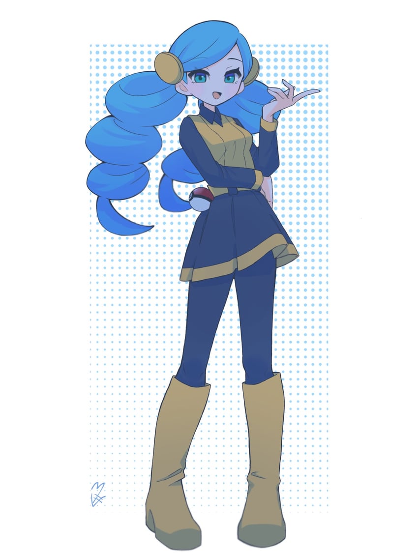 ace trainer (pokemon and 1 more) drawn by noi_(noi_pk27)