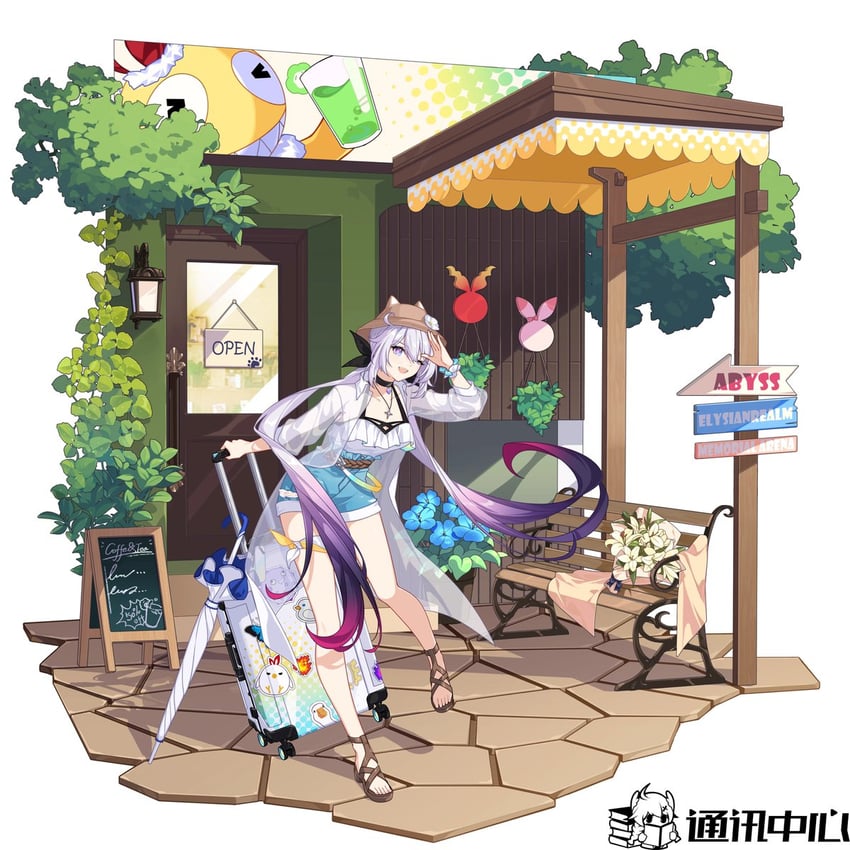 kiana kaslana and homu (honkai and 1 more) drawn by toya_kaisei