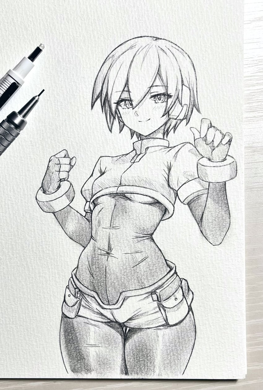 aile (mega man and 1 more) drawn by seishun_dendeke